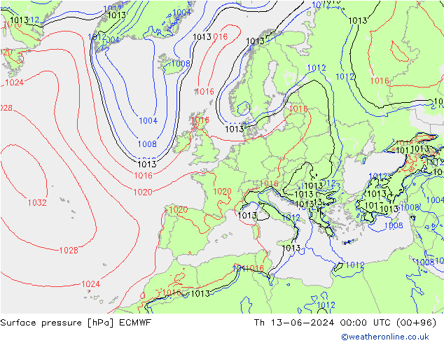      ECMWF  13.06.2024 00 UTC