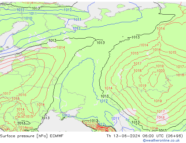      ECMWF  13.06.2024 06 UTC