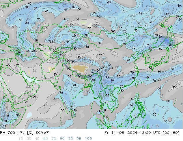 RV 700 hPa ECMWF vr 14.06.2024 12 UTC