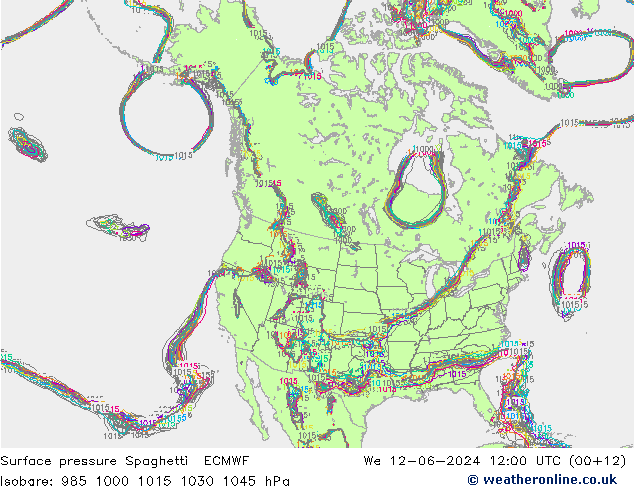     Spaghetti ECMWF  12.06.2024 12 UTC