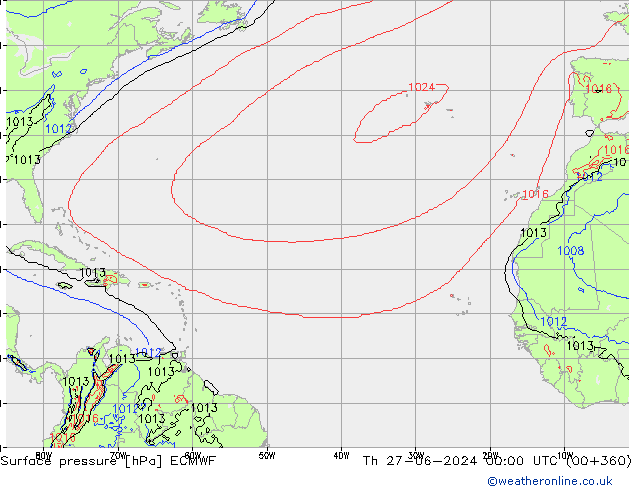      ECMWF  27.06.2024 00 UTC