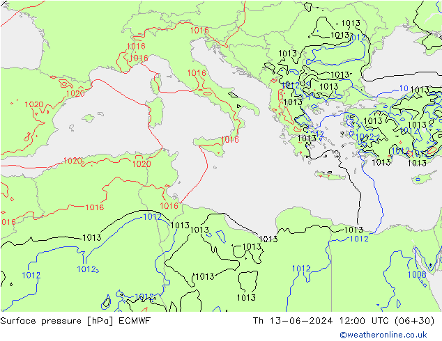      ECMWF  13.06.2024 12 UTC