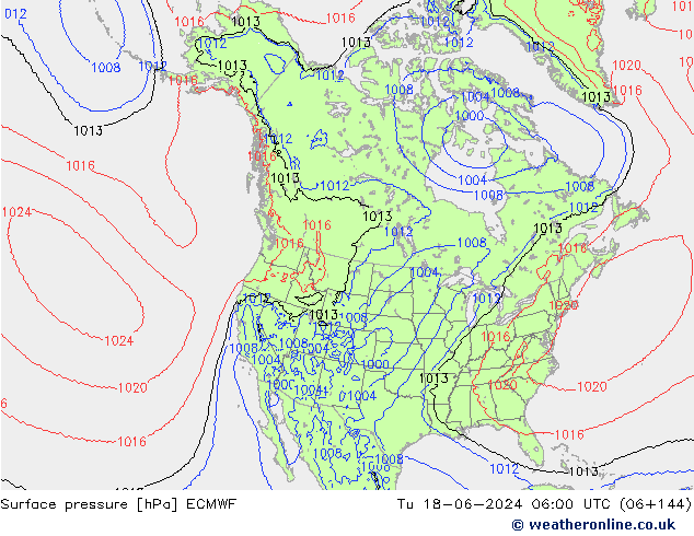 pression de l'air ECMWF mar 18.06.2024 06 UTC