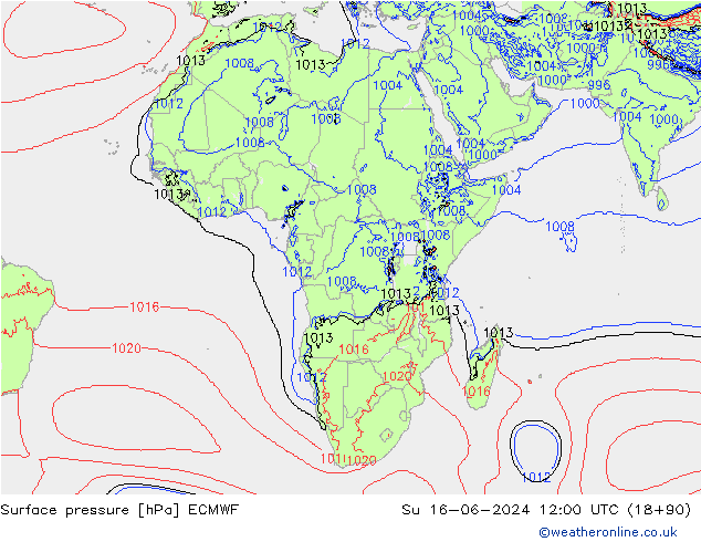      ECMWF  16.06.2024 12 UTC