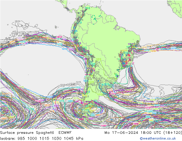     Spaghetti ECMWF  17.06.2024 18 UTC