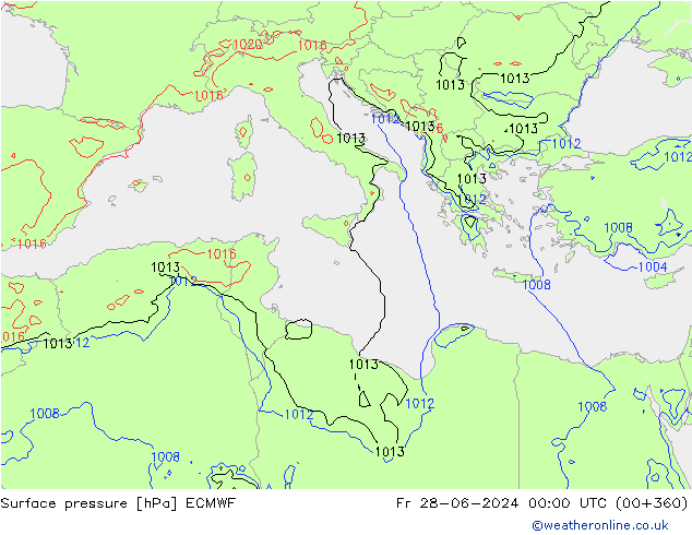      ECMWF  28.06.2024 00 UTC