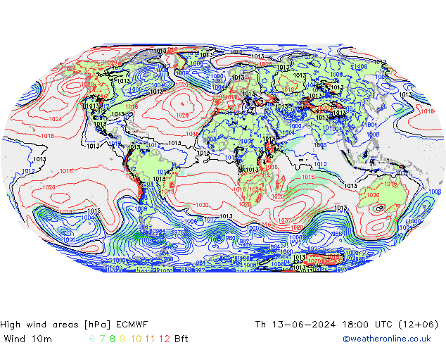 Sturmfelder ECMWF Do 13.06.2024 18 UTC