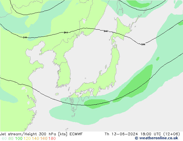 Polarjet ECMWF Do 13.06.2024 18 UTC