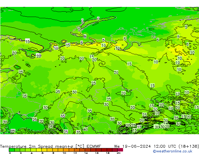     Spread ECMWF  19.06.2024 12 UTC