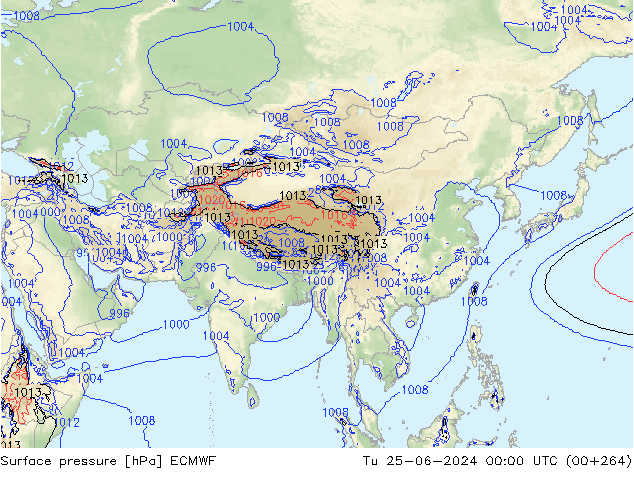      ECMWF  25.06.2024 00 UTC