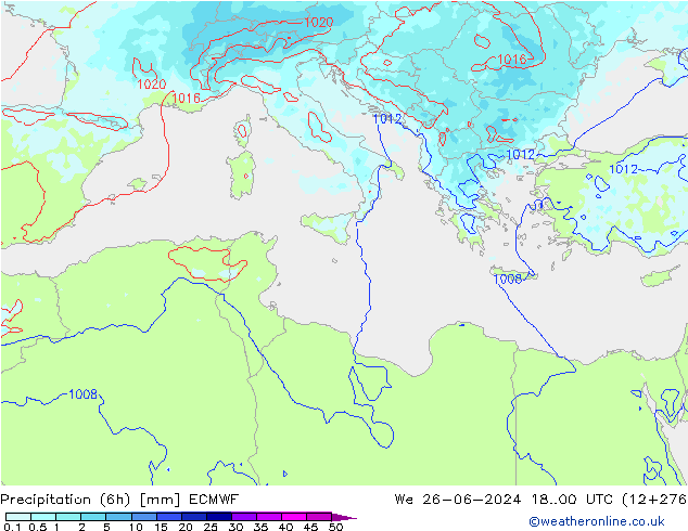  (6h) ECMWF  26.06.2024 00 UTC