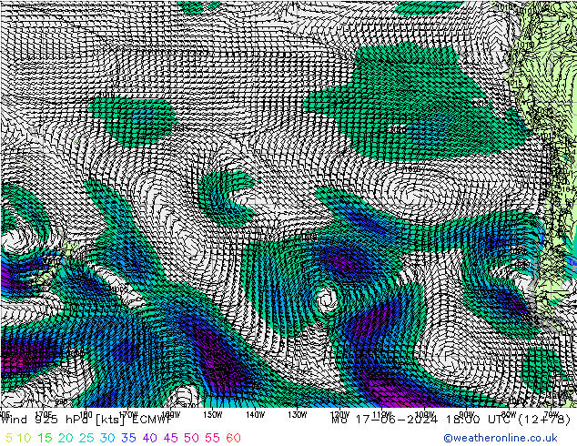 Wind 925 hPa ECMWF ma 17.06.2024 18 UTC