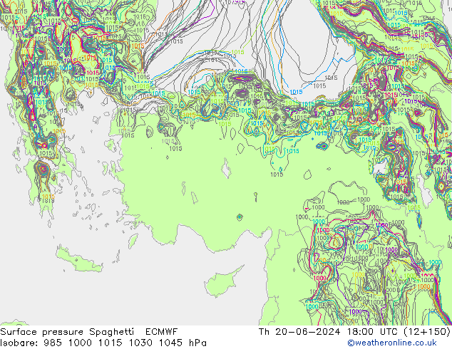     Spaghetti ECMWF  20.06.2024 18 UTC