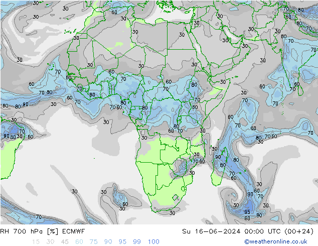 RV 700 hPa ECMWF zo 16.06.2024 00 UTC