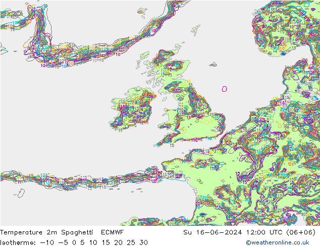     Spaghetti ECMWF  16.06.2024 12 UTC