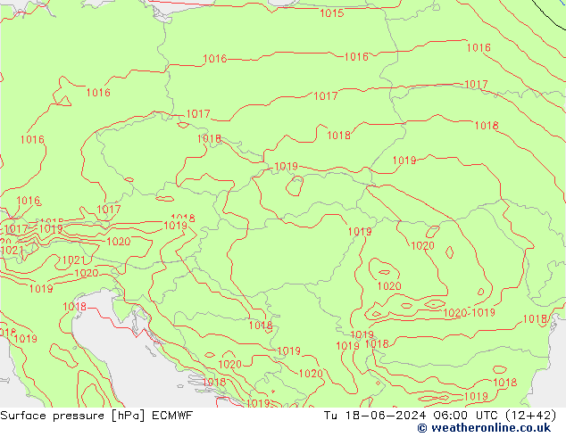 pression de l'air ECMWF mar 18.06.2024 06 UTC