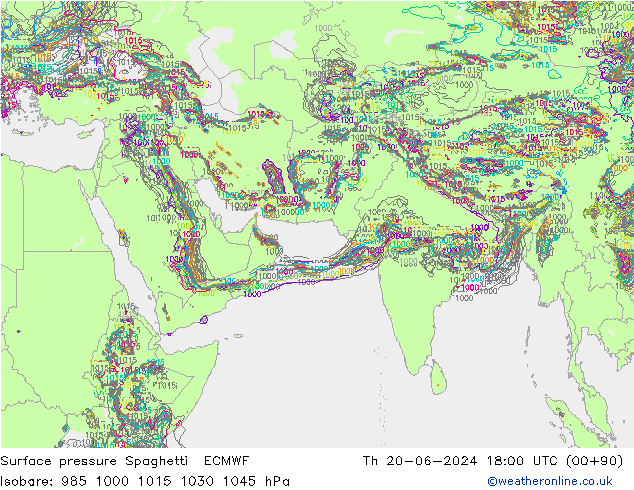     Spaghetti ECMWF  20.06.2024 18 UTC