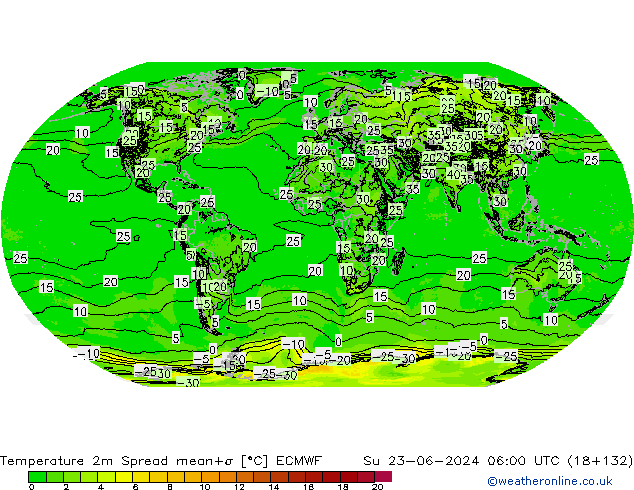     Spread ECMWF  23.06.2024 06 UTC