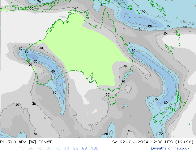 700 hPa Nispi Nem ECMWF Cts 22.06.2024 12 UTC