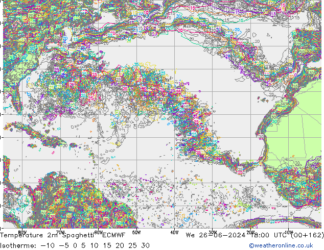     Spaghetti ECMWF  26.06.2024 18 UTC