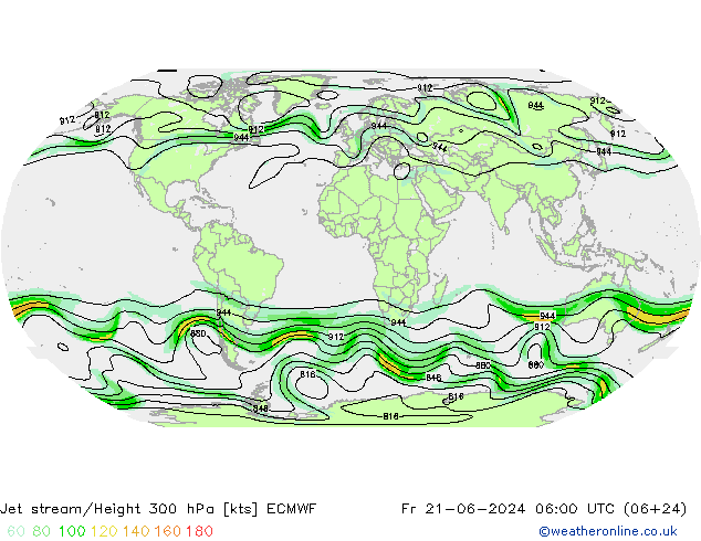 Courant-jet ECMWF ven 21.06.2024 06 UTC