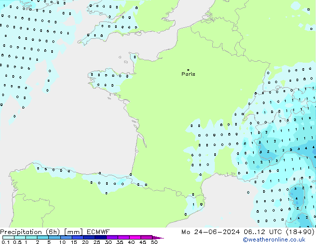  (6h) ECMWF  24.06.2024 12 UTC