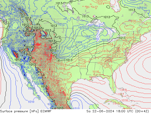      ECMWF  22.06.2024 18 UTC