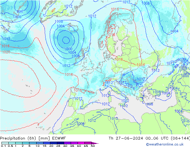  (6h) ECMWF  27.06.2024 06 UTC