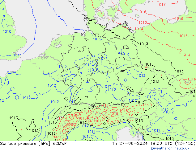      ECMWF  27.06.2024 18 UTC