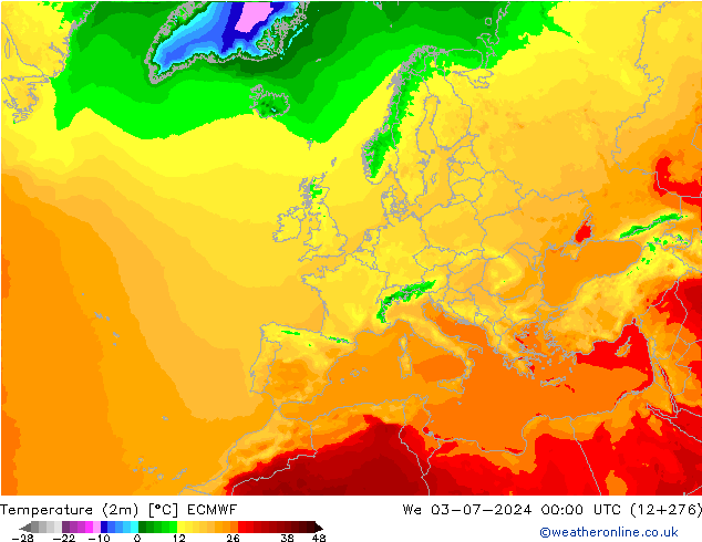     ECMWF  03.07.2024 00 UTC