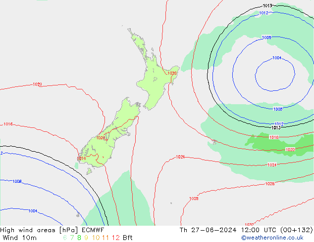 Sturmfelder ECMWF Do 27.06.2024 12 UTC