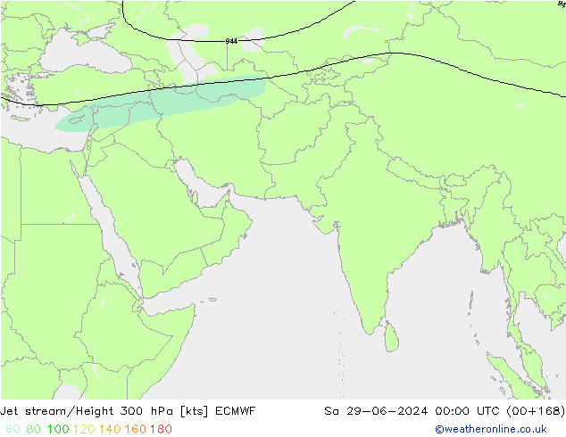 Polarjet ECMWF Sa 29.06.2024 00 UTC