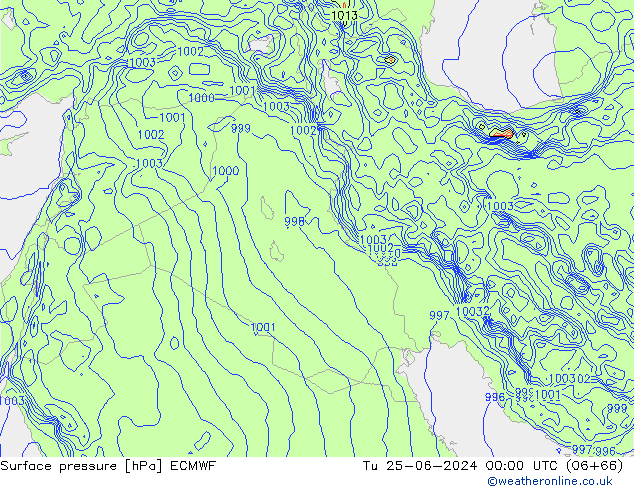      ECMWF  25.06.2024 00 UTC