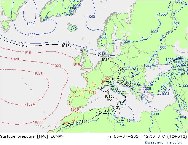      ECMWF  05.07.2024 12 UTC