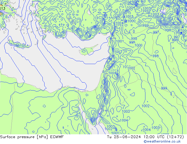      ECMWF  25.06.2024 12 UTC