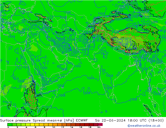     Spread ECMWF  22.06.2024 18 UTC