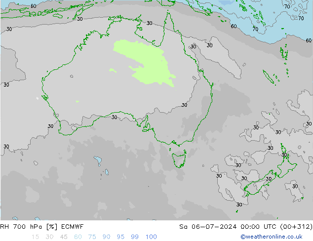 700 hPa Nispi Nem ECMWF Cts 06.07.2024 00 UTC