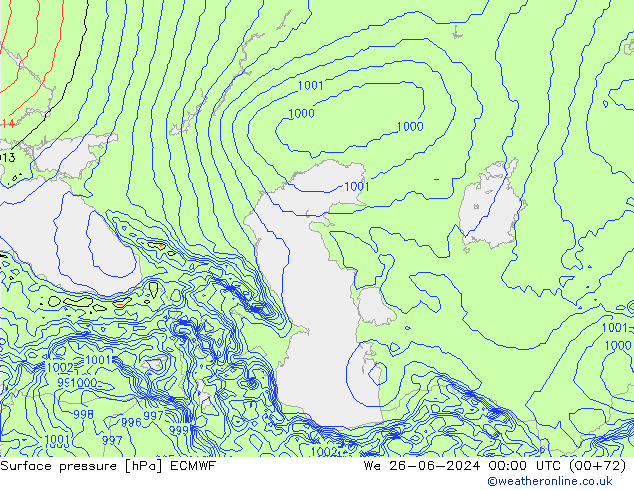      ECMWF  26.06.2024 00 UTC