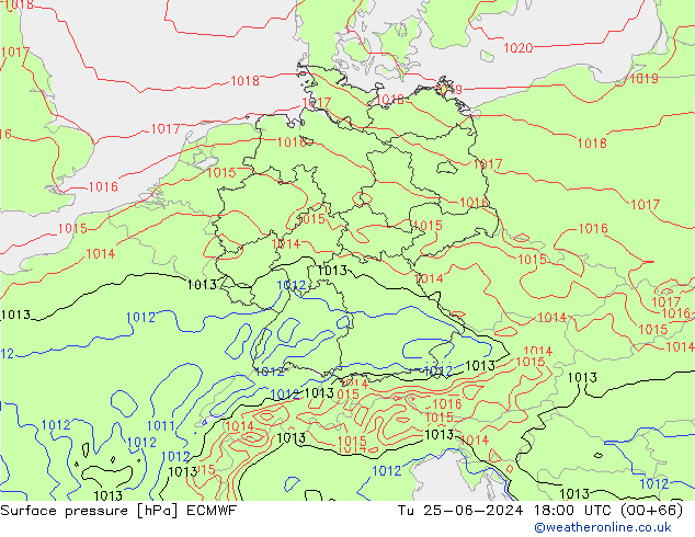      ECMWF  25.06.2024 18 UTC