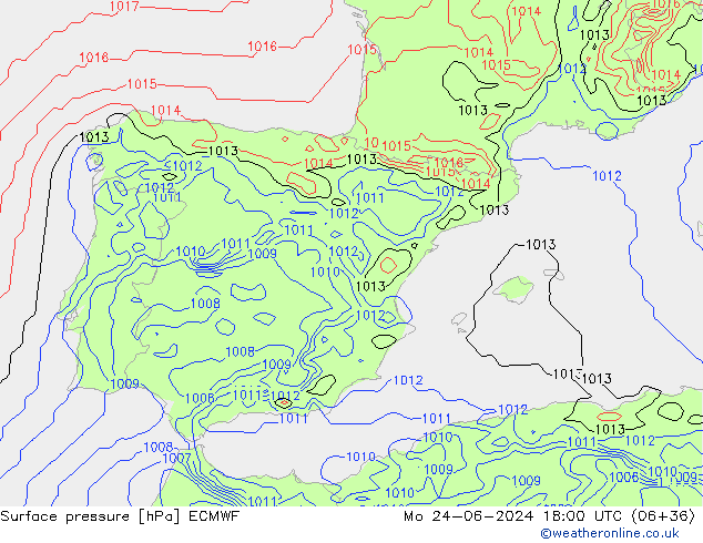      ECMWF  24.06.2024 18 UTC