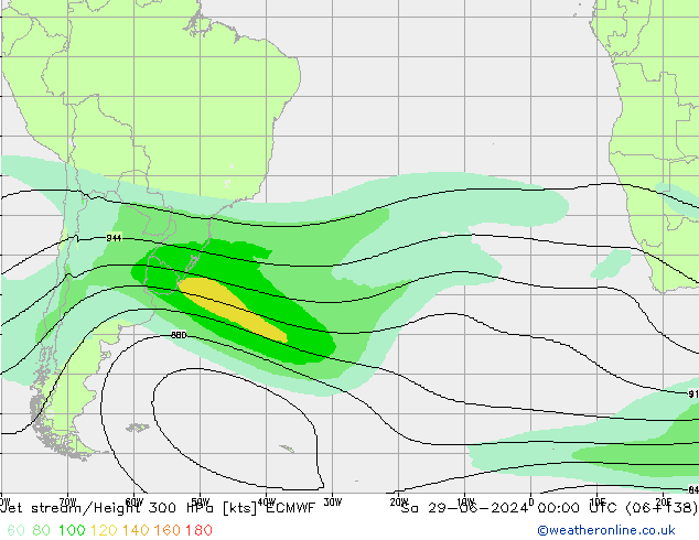 Polarjet ECMWF Sa 29.06.2024 00 UTC