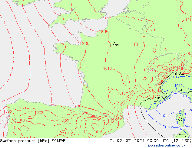      ECMWF  02.07.2024 00 UTC