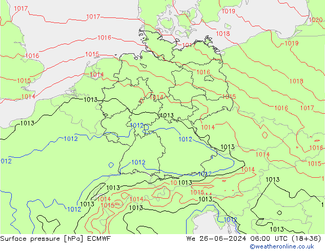      ECMWF  26.06.2024 06 UTC