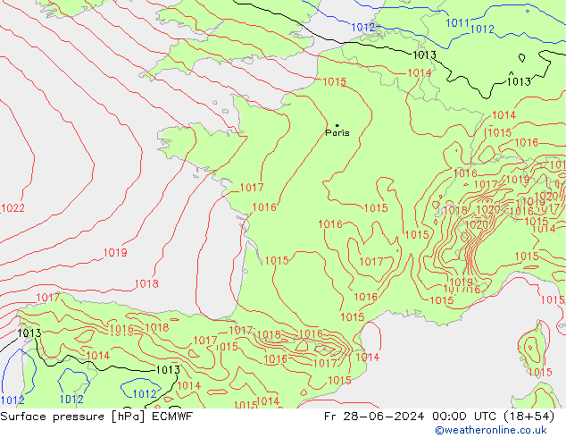      ECMWF  28.06.2024 00 UTC