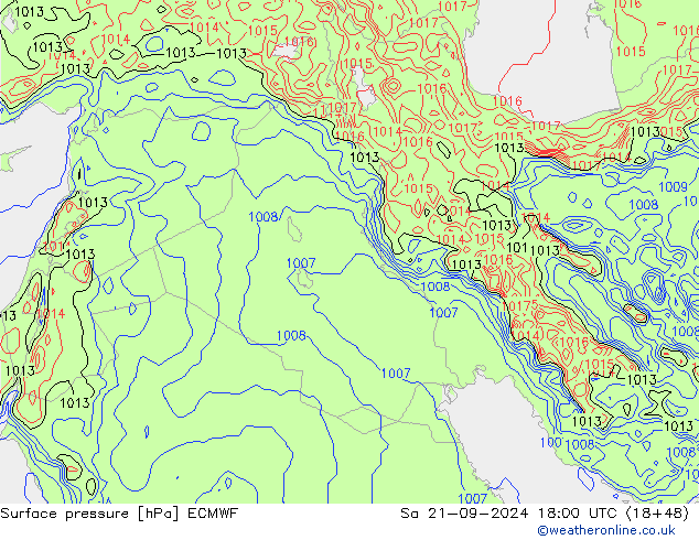      ECMWF  21.09.2024 18 UTC