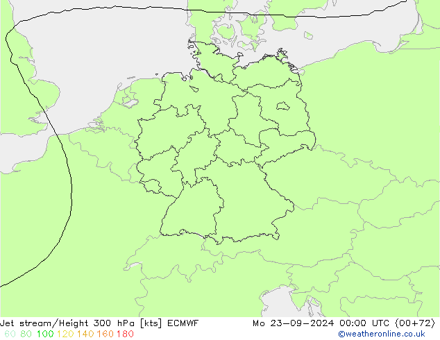 Polarjet ECMWF Mo 23.09.2024 00 UTC