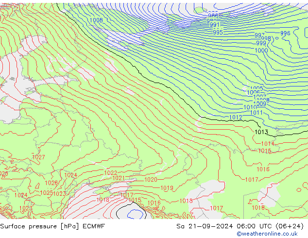      ECMWF  21.09.2024 06 UTC