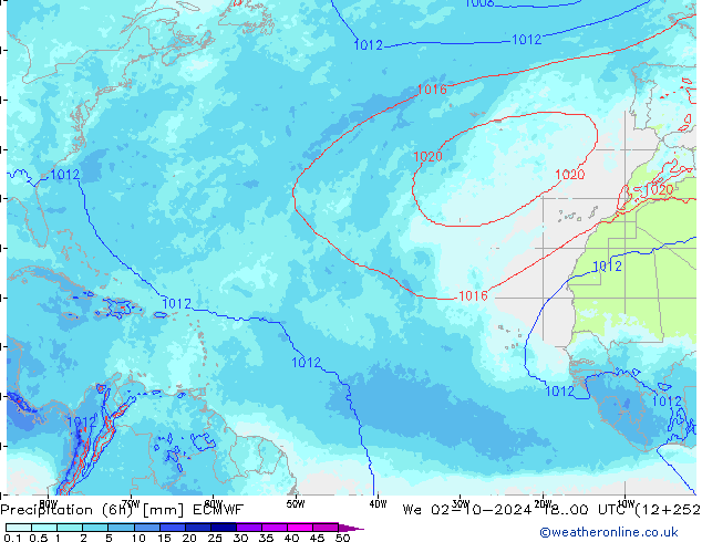 Nied. akkumuliert (6Std) ECMWF Mi 02.10.2024 00 UTC