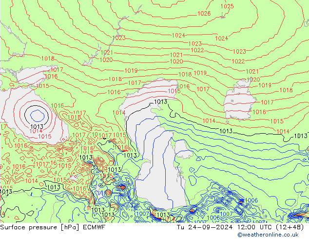      ECMWF  24.09.2024 12 UTC