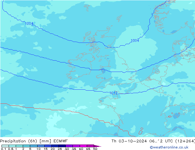  (6h) ECMWF  03.10.2024 12 UTC